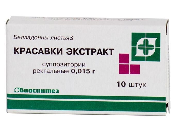 Использование свечей с экстрактом красавки при геморрое (с отзывами и ценами)